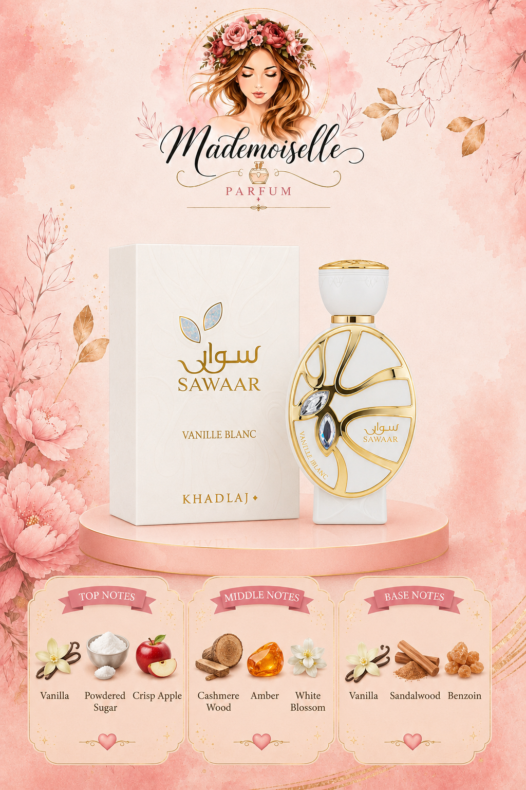 Sawaar Vanille Blanc