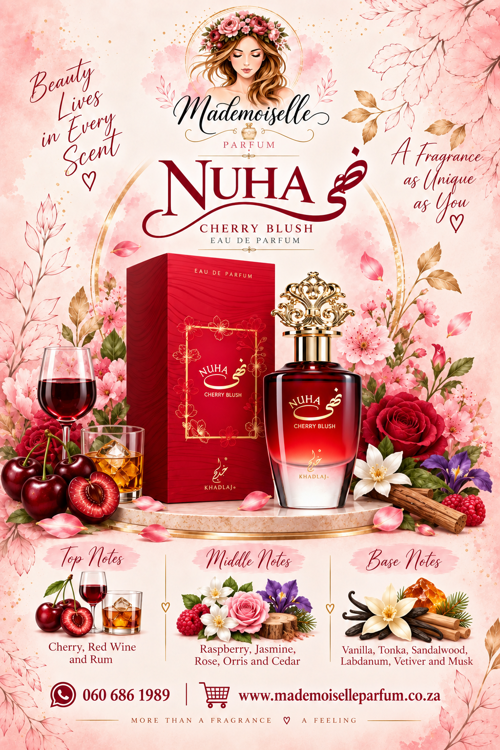 Nuha Cherry Blush